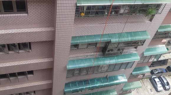 外牆清洗作業